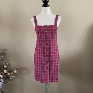 Hollister Plaid Dress NWT